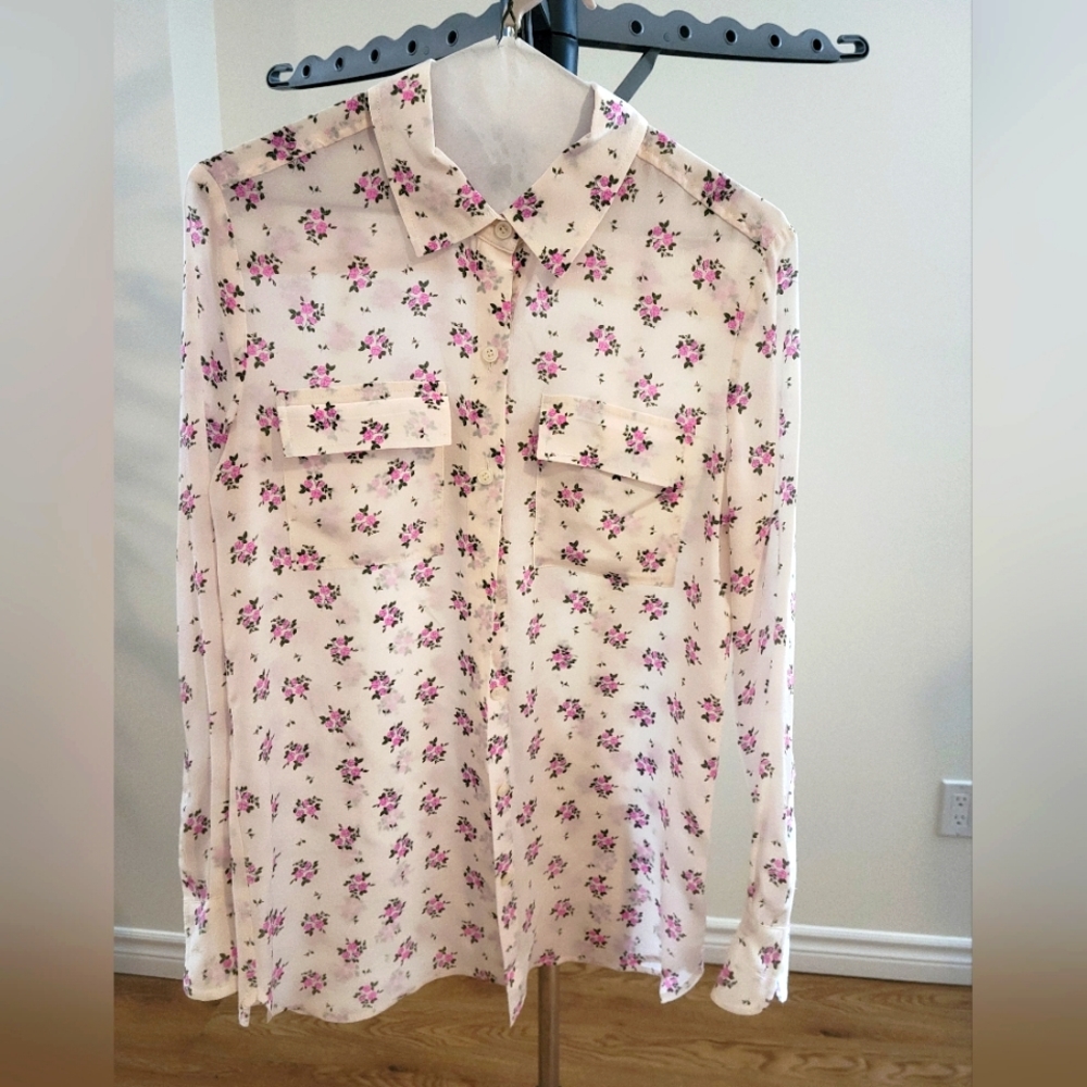 Silk Blouse NWOT